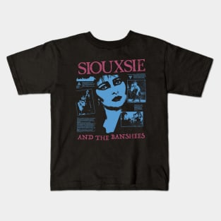 Siouxie & The Banshees - Goth Fanmade Kids T-Shirt